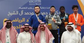 مشاركة طلاب المعهد في بطولة الجودو ضمن منافسات التجمع الثاني الذي ينظمه الاتحاد الرياضي للجامعات السعودية