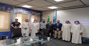 معهد الملك عبدالله لتقنية النانو يستقبل اعضاء من مركز الامير سلطان للدراسات والبحوث الدفاعية