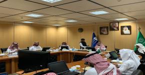 عقد الاجتماع الأول للجنة القبول الإلكتروني الموحد للطلاب والطالبات في الجامعات الحكومية والكليات التقنية بمنطقة الرياض للعام الجامعي 1442هـ