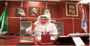 لقاء سعادة عميد الدراسات العليا الاستاذ الدكتور :عادل بن محمد الهدلق مع رسالة الجامعة
