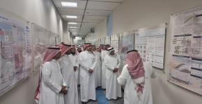 مشرفي إدارة التعليم بمنطقة الرياض في ضيافة قسم الجغرافيا بكلية العلوم الإنسانية والاجتماعية
