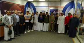 معهد الملك عبدالله لتقنية النانو يستقبل طلاب متوسطة الرواد الأهلية للبنين بالرياض