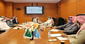  (التطوير والجودة) تستقبل وفد الهيئة السعودية للمواصفات والمقاييس والجودة
