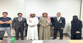 The College of Computer and Information Sciences team won the Excellence Award in the Huawei Competition