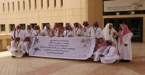 معهد الملك عبد الله لتقنية النانو يستقبل وفد النادي العلمي بجامعة الطائف