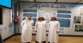 كلية التمريض تستضيف رئيس مركز المهارات السريرية بجامعة الملك عبدالعزيز
