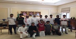 النادي الثقافي والاجتماعي يزور اللجنة الأولمبية العربية السعودية
