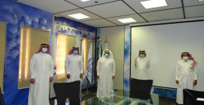 معهد الملك عبدالله لتقنية النانو يستقبل وفد شركة تقنية طاقة