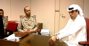 كلية علوم الرياضة تستقبل وفد من القوات البحرية الملكية السعودية 