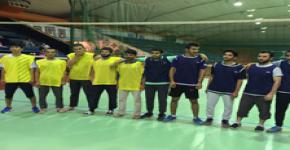 Participation of the Sports Club Volleyball Team at Arabic Linguistics Institute in University Championship for Volleyball