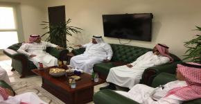 Delegate from the Community College in Khamis Mushait visits the Community College of King Saud University 