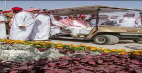 ركن جامعة الملك سعود يلفت أنظار زوار مهرجان ربيع الرياض الثالث عشر