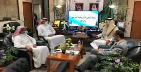برنامج الوصول الشامل يلتقى بسعادة مدير عام المشاريع والصيانة بجامعة الملك سعود