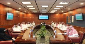 جامعة الملك سعود تعقد اجتماعها الدوري مع هيئة كفاءة الانفاق والمشروعات الحكومية 