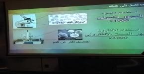 استقبال معهد النانو لطالبات النادي العلمي بعمادة الدراسات العليا