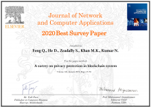 KSU Professor Garners ‘Best Survey Paper Award’ 