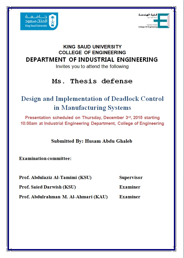 invitation to thesis defense