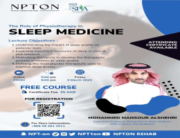 The Role of Physiotherapy in sleep medicine