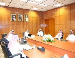 زيارة المركز الوطني للتقويم والاعتماد الأكاديمي لمتابعة إنجازات الكلية للحصول على الاعتماد البرامجي الوطني الكامل