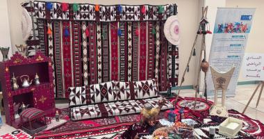 جانب من مشاركة شطر الطالبات بكلية العلوم الإنسانية والاجتماعية في الاحتفاء بـ يوم التأسيس، حيث…