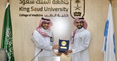 الدكتور الجفن يكرّم الدكتور محمد السفياني الحاصل على جائزة Artificial Pancreas Award العالميّة لعام…