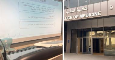 The College’s Vice Dean for Female Students Hosts Students from Al-Tarbiyah Al-Namouthajiya School