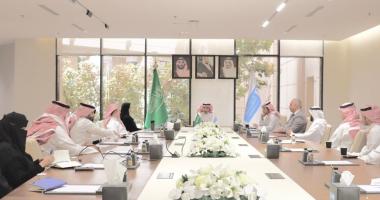 سعادة وكيل المعهد، يرأس الاجتماع الثاني للقيادات الإدارية بالمعهد