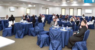 عميد كلية الطب يرعى ورشة عمل لتأهيل ممثلي وحدة الأعمال