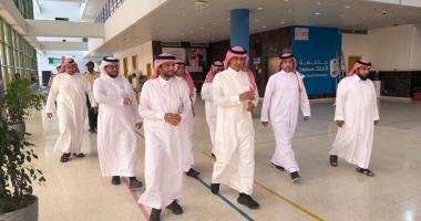 نائب رئيس الجامعة للمشاريع يتفقد جاهزية كلية الأمير سلطان للخدمات الطبية الطارئة