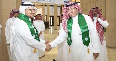 كلية طب الأسنان بالتعاون مع كلية الصيدلة تحتفل باليوم الوطني السعودي 95
