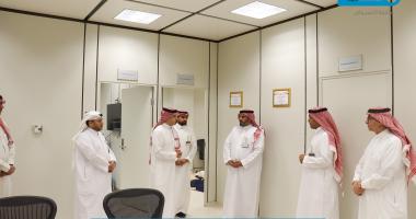 عميد كلية التمريض يتفقد جاهزية مرافق الكلية لاستقبال الطلبة المستجدين وبداية العام الجامعي 1447هـ
