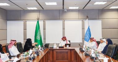كلية التمريض تبحث سبل التعاون مع مركز الابتكار بجامعة الملك سعود