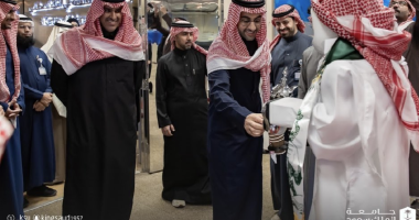 زيارة سعادة المشرف العام على هيئة تنمية البحث والتطوير والابتكار الدكتور سلطان بن سعيد  لكلية علوم الحاسب والمعلومات