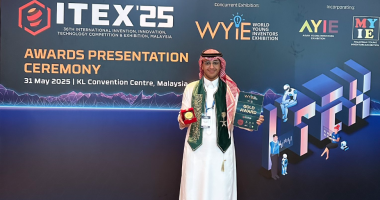 Student Mishaal Manea won the gold medal at the ITEX25 International Exhibition.