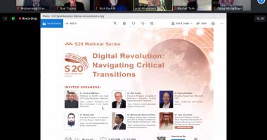 COEIA KSU Organizes S20 Webinar on Digital Revolution