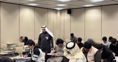 جولة تفقدية لسير الاختبارات