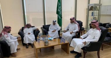 زيارة وفد جامعة الإمام محمد بن سعود الإسلامية 