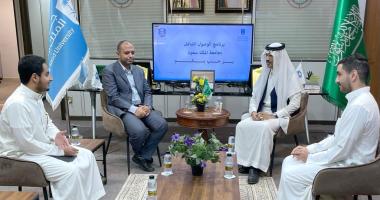 The Executive Director of the Universal Access Program meets with students of the College of…