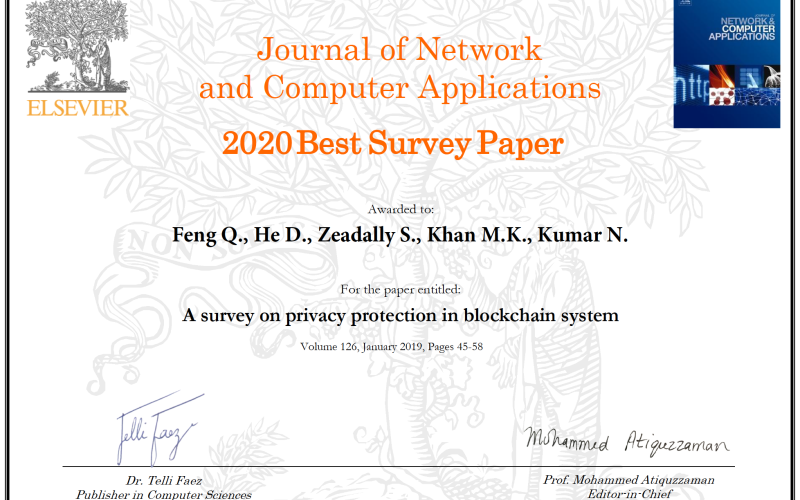 KSU Professor Garners ‘Best Survey Paper Award’ 