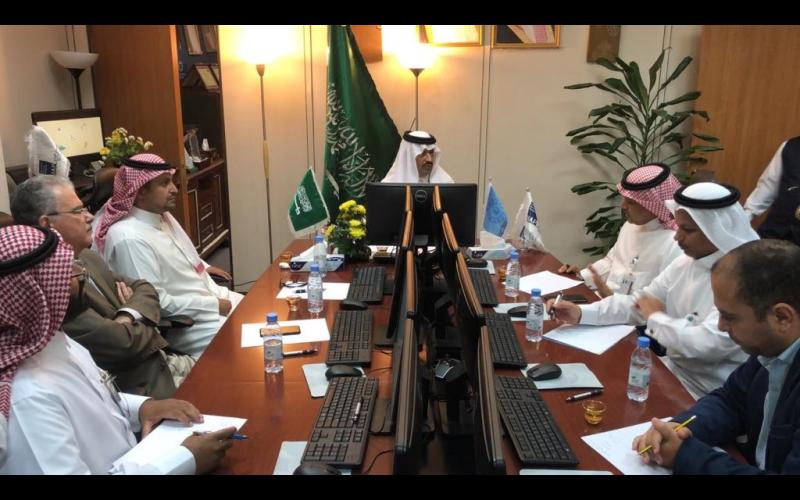 برنامج الوصول الشامل يبحث مع ادارة الامن والسلامة دعم خطط اخلاء ذوي الاعاقة فى حالات الطوارئ