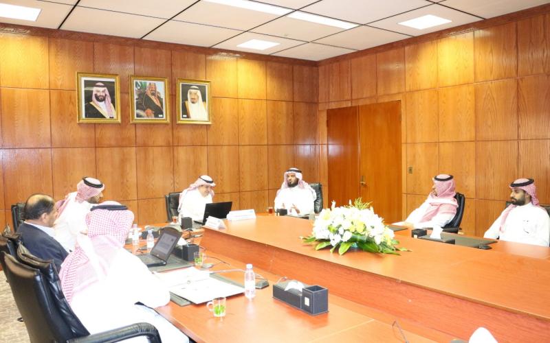 زيارة المركز الوطني للتقويم والاعتماد الأكاديمي لمتابعة إنجازات الكلية للحصول على الاعتماد البرامجي الوطني الكامل